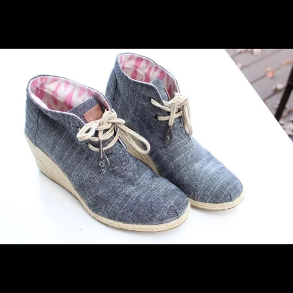 TOMS wedge booties - Picture 11 of 13